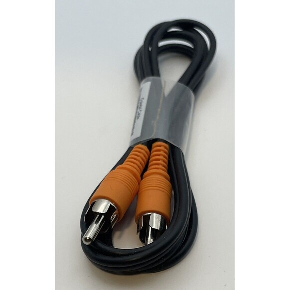 Lot Of Male Cables  6’ Red Yellow White Heavy, Light 5’ RYW & Single Orange - Picture 4 of 5